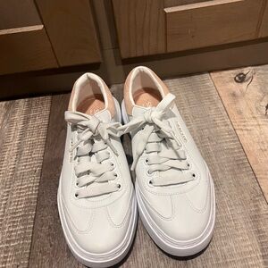 Skechers Cream Athletic Shoes for Women Size 6.5